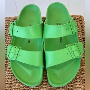 Birkenstock Brand Arizona EVA Green Double Buckle‎ Size L9-M7